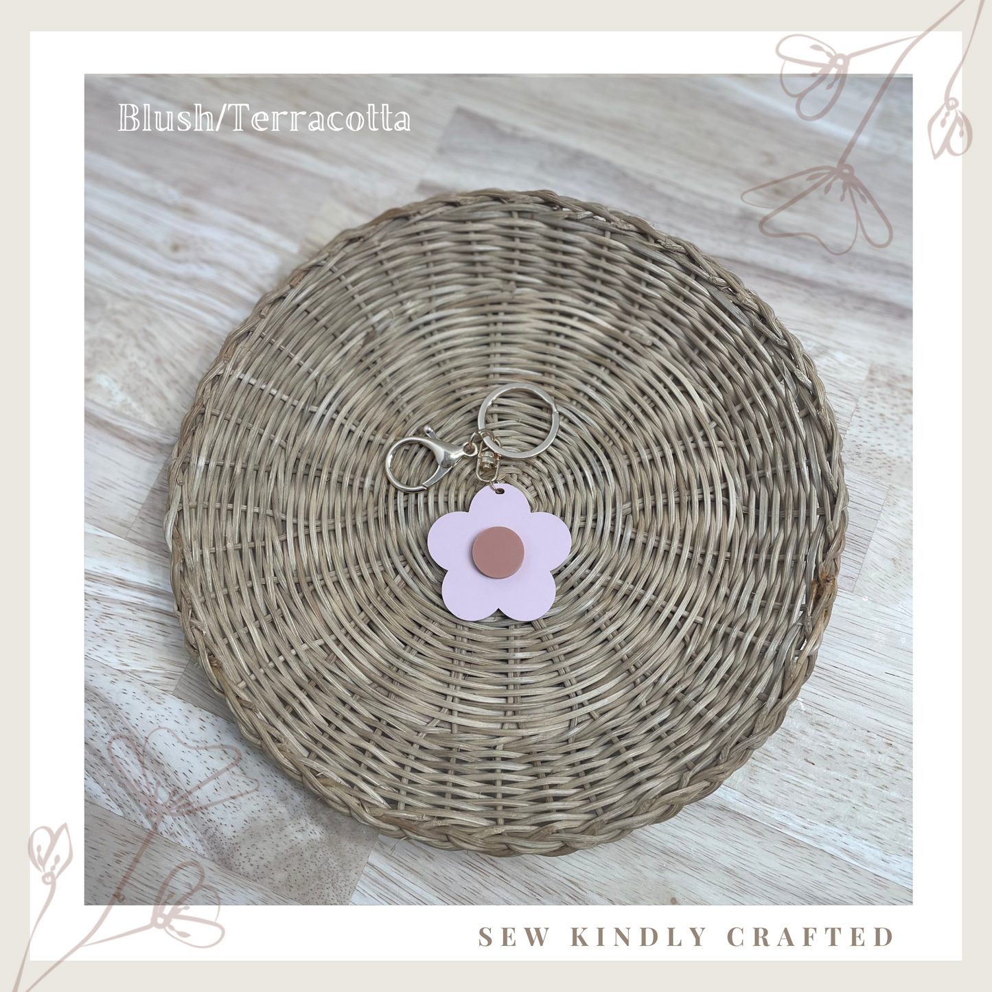 Daisy Keychain