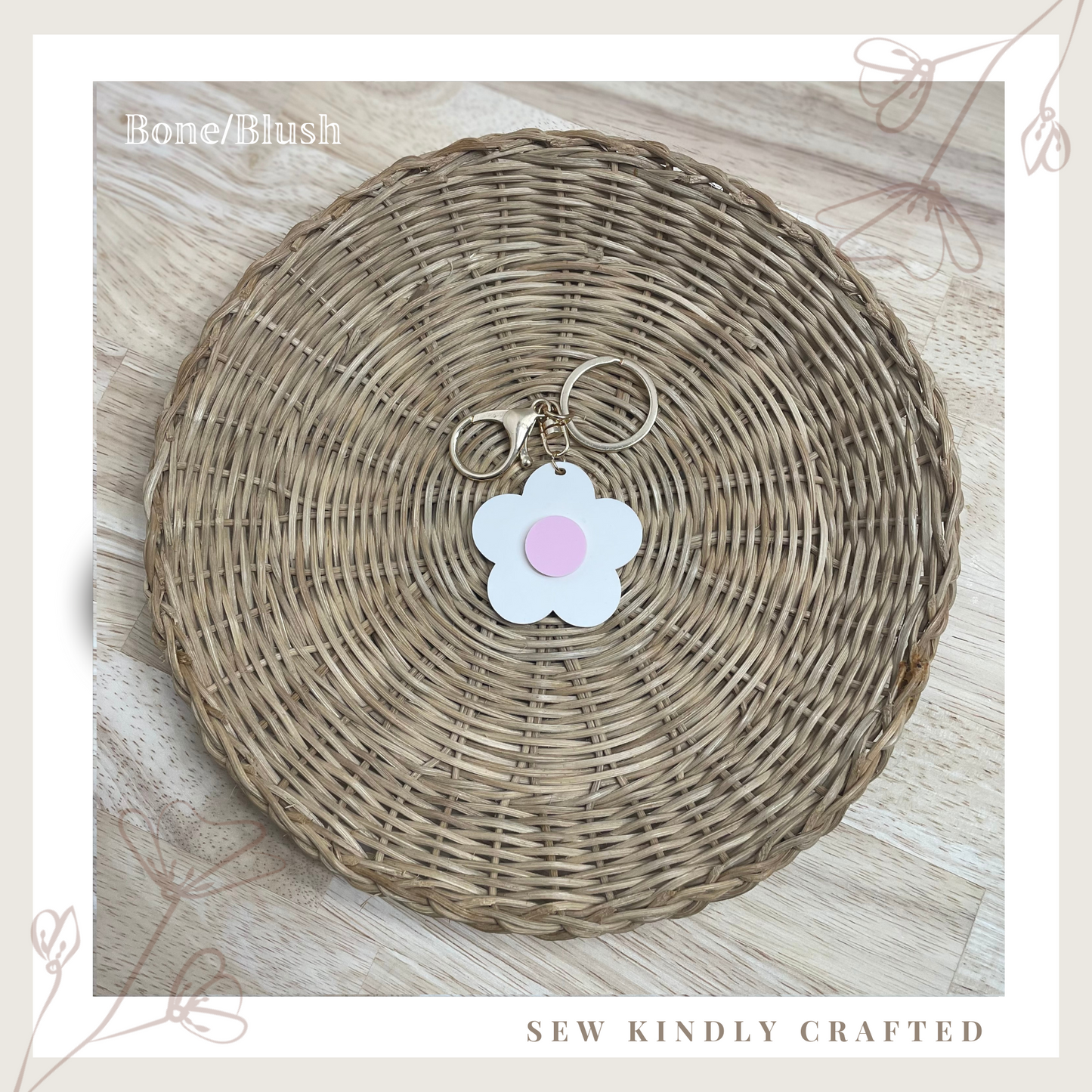Daisy Keychain