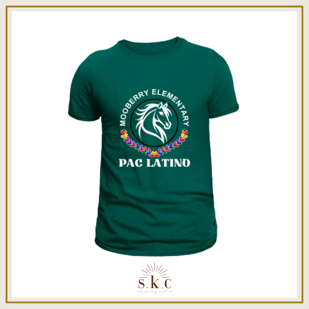 Custom T Shirts - Mooberry PAC Latino
