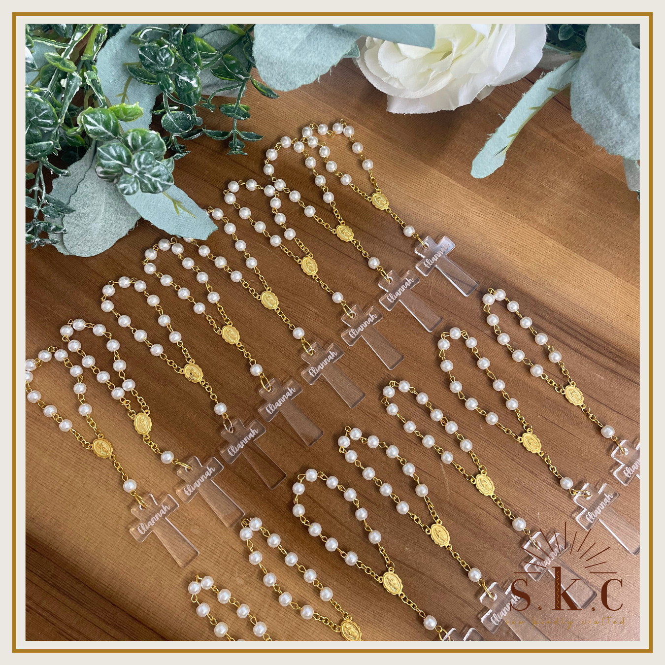 Personalized Mini Rosaries