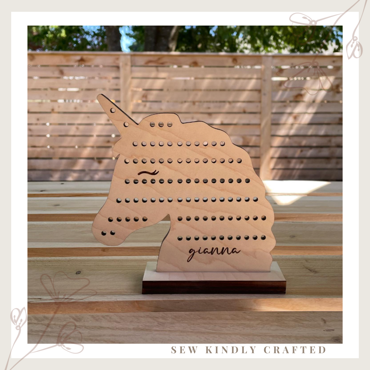 Unicorn Earring Holder