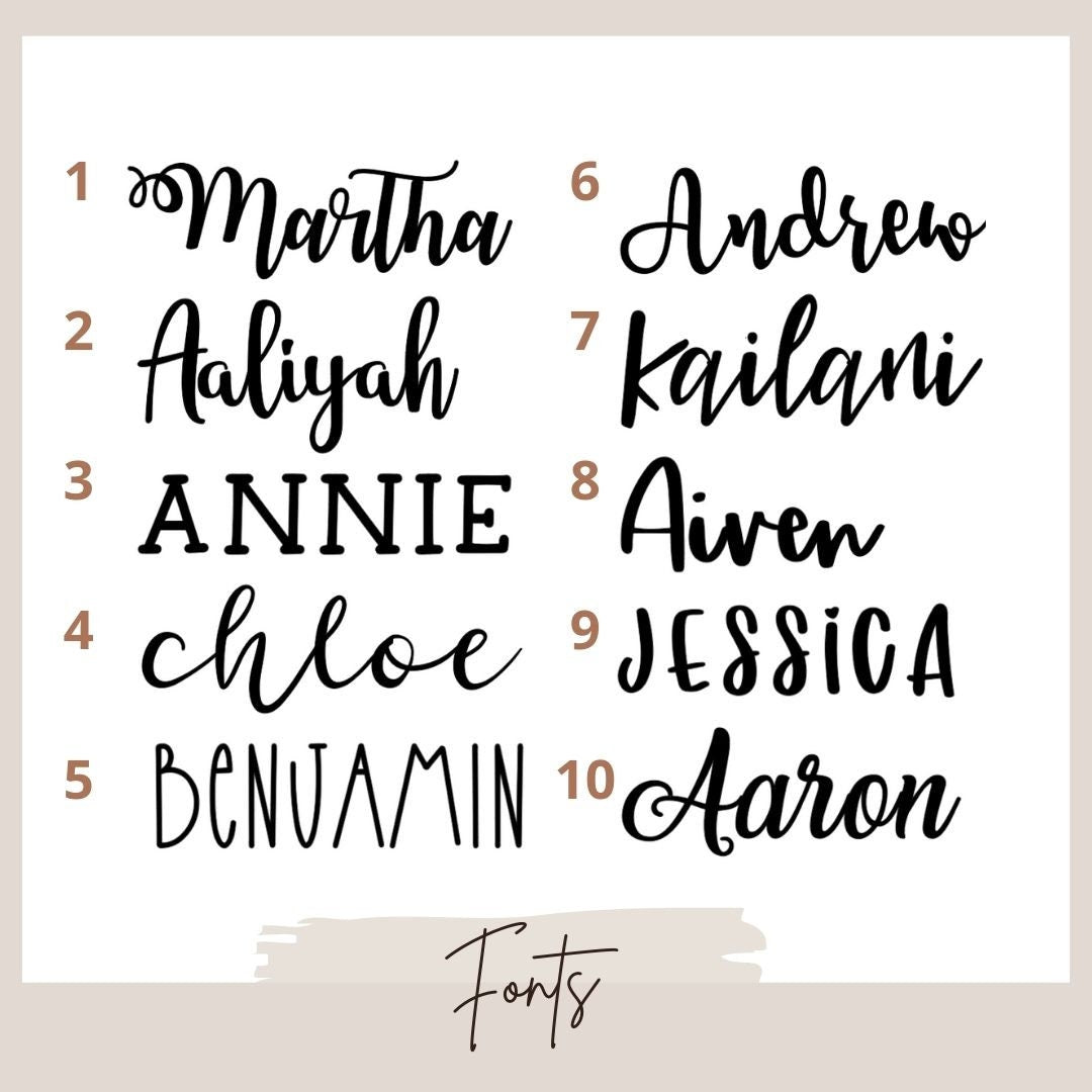 Personalized Name Keychains