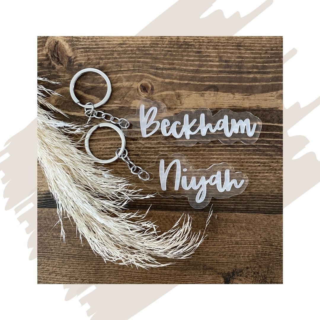 Personalized Name Keychains