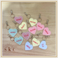 Conversation Heart Keychains - With Name