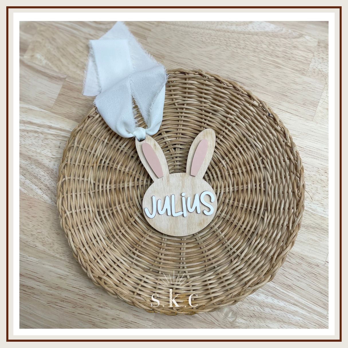 Easter Bunny Name Tags