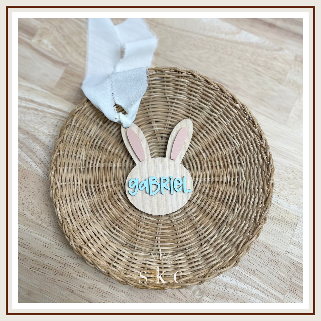 Easter Bunny Name Tags
