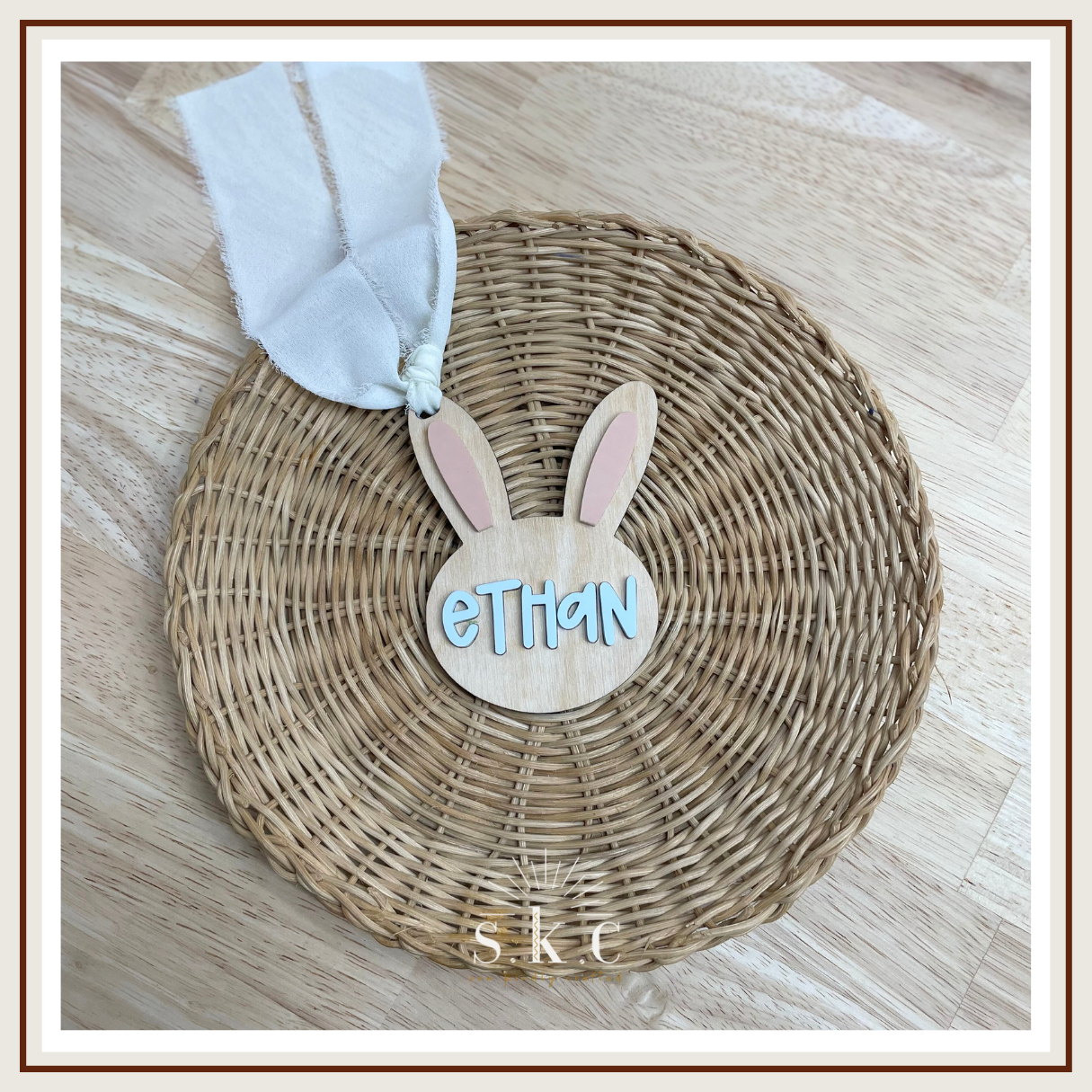 Easter Bunny Name Tags