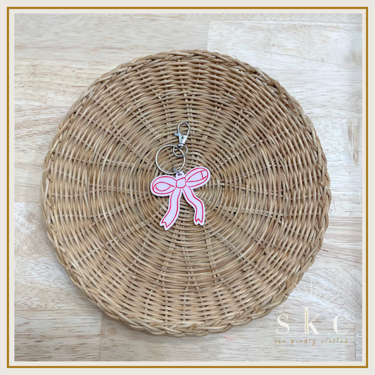 Bow Keychain