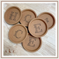 Personalized Cork Coasters