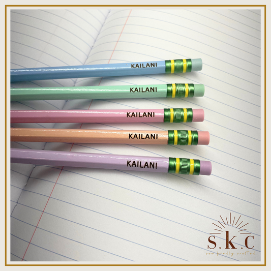 Personalized Pencils