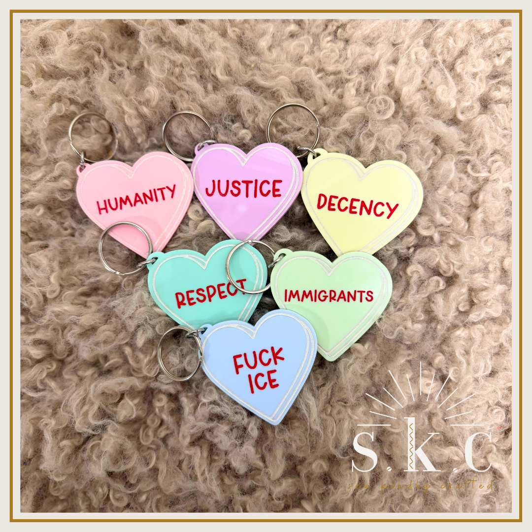 Meaningful Conversation Keychains