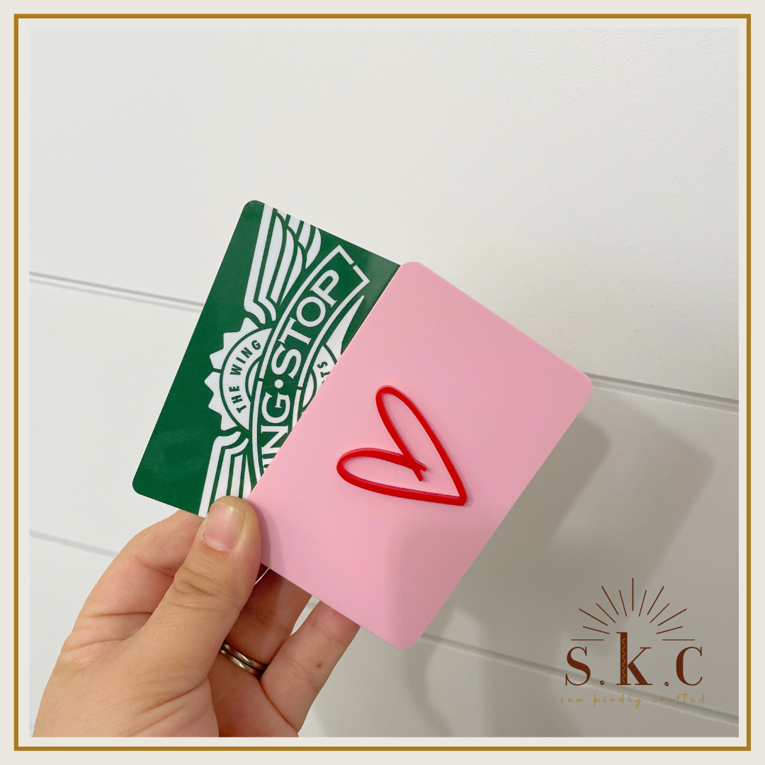 Valentines Gift Card Holder