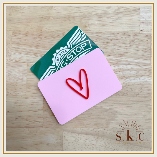 Valentines Gift Card Holder