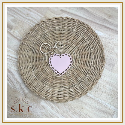 Valentine Heart Keychain
