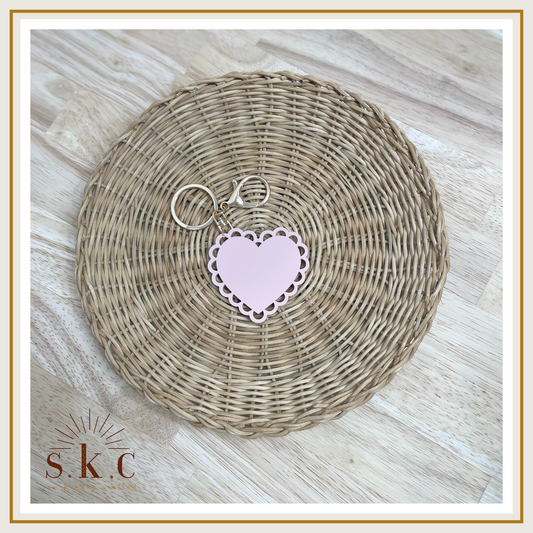 Valentine Heart Keychain