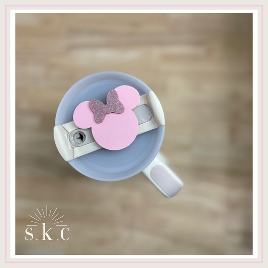 Minnie Tumbler Lid Topper