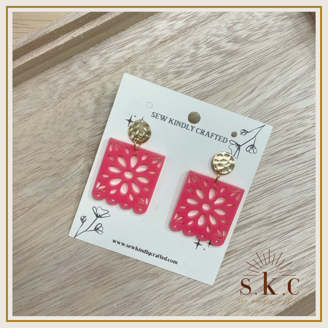 Papel Picado Earrings
