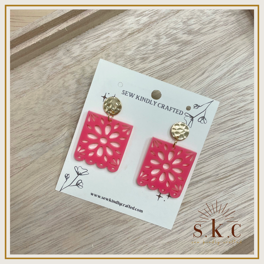 Papel Picado Earrings