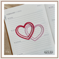 Heart Outline Book Mark