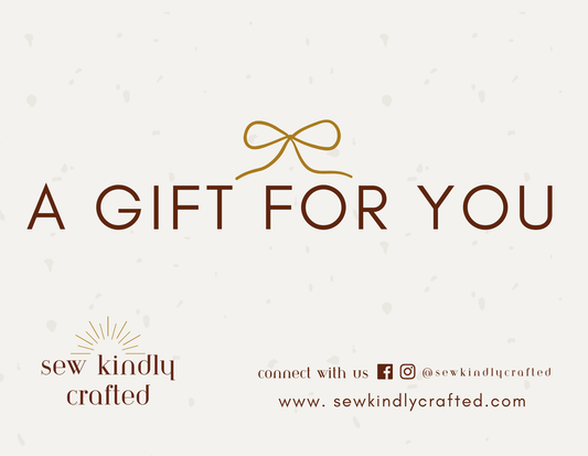 Sew Kindly Crafted Gift Card