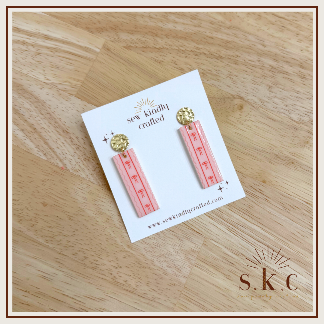 Valentine Rectangle Dangles