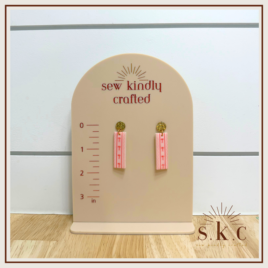 Valentine Rectangle Dangles