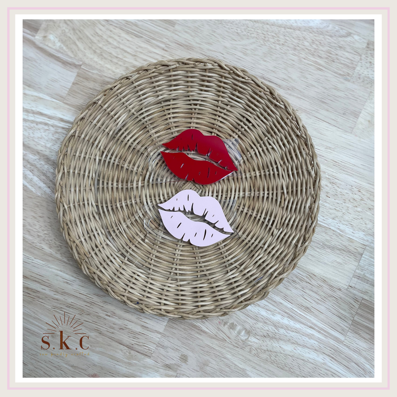 Tu Kiss Tumbler Topper