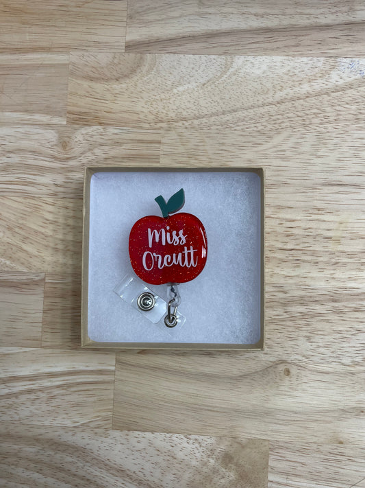 Apple Badge Holder