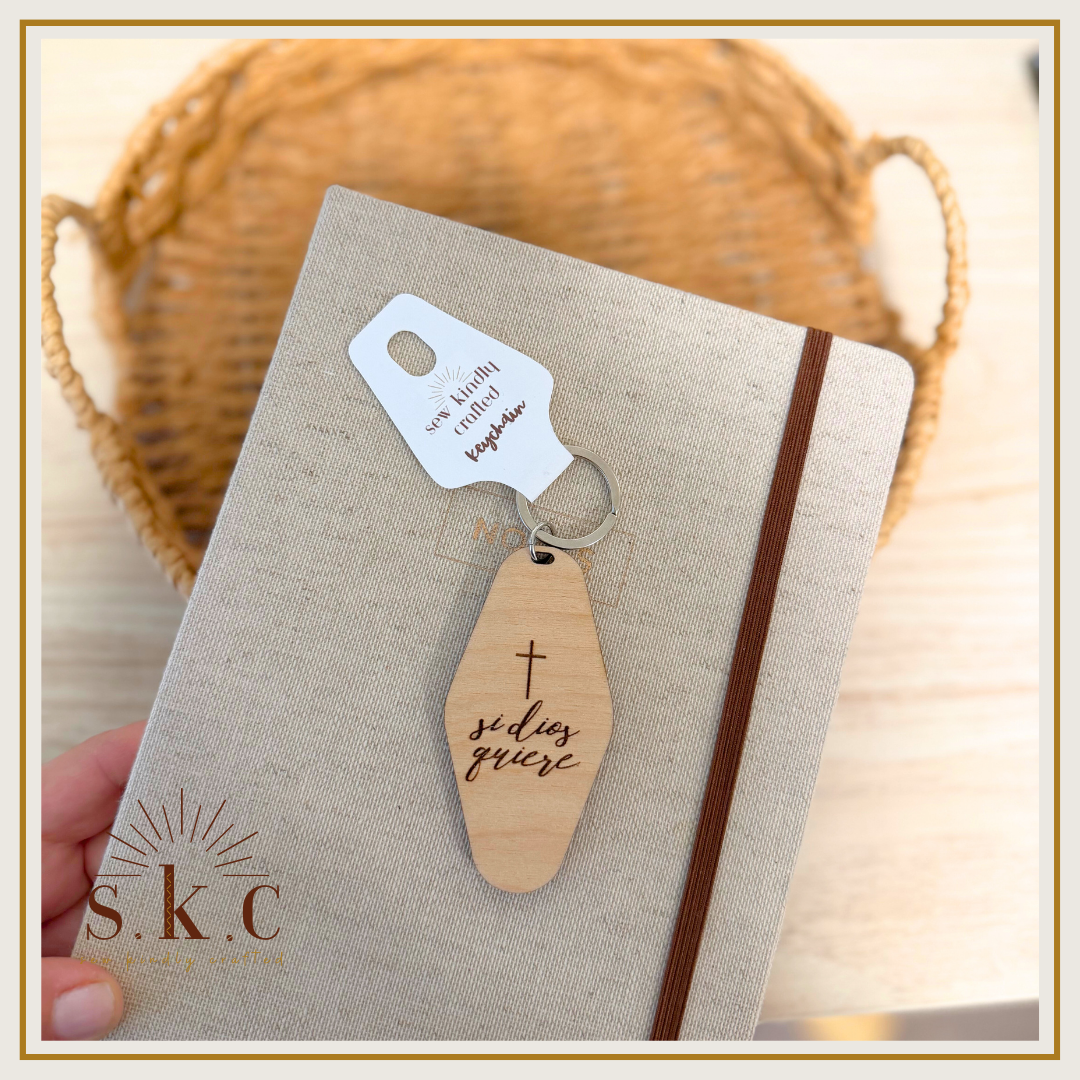 Si Dios Quiere - Keychain