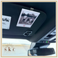 Personalized Photo Car Visor Clip