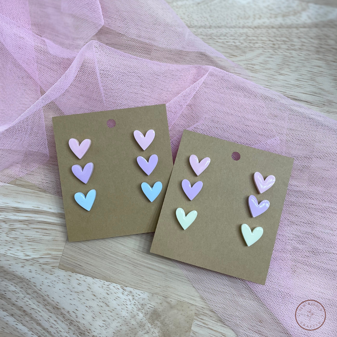 Conversation Heart Studs