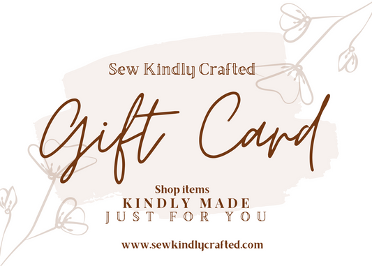 Sew Kindly Crafted Gift Card
