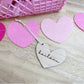 Wooden Heart Name Tag