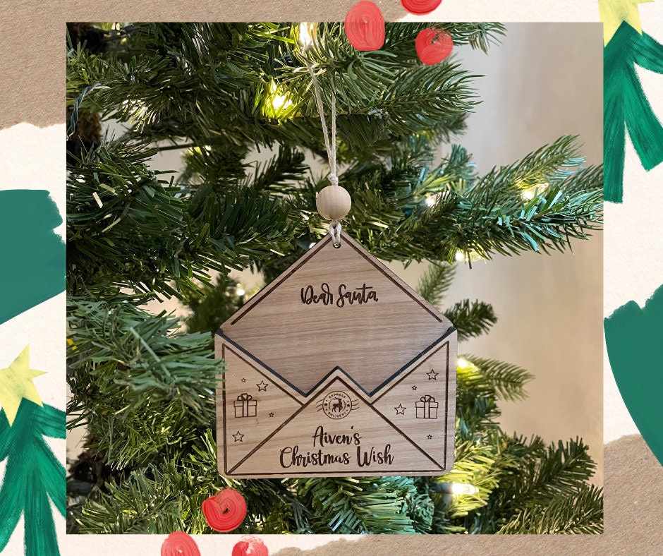 Christmas Wish List Ornament