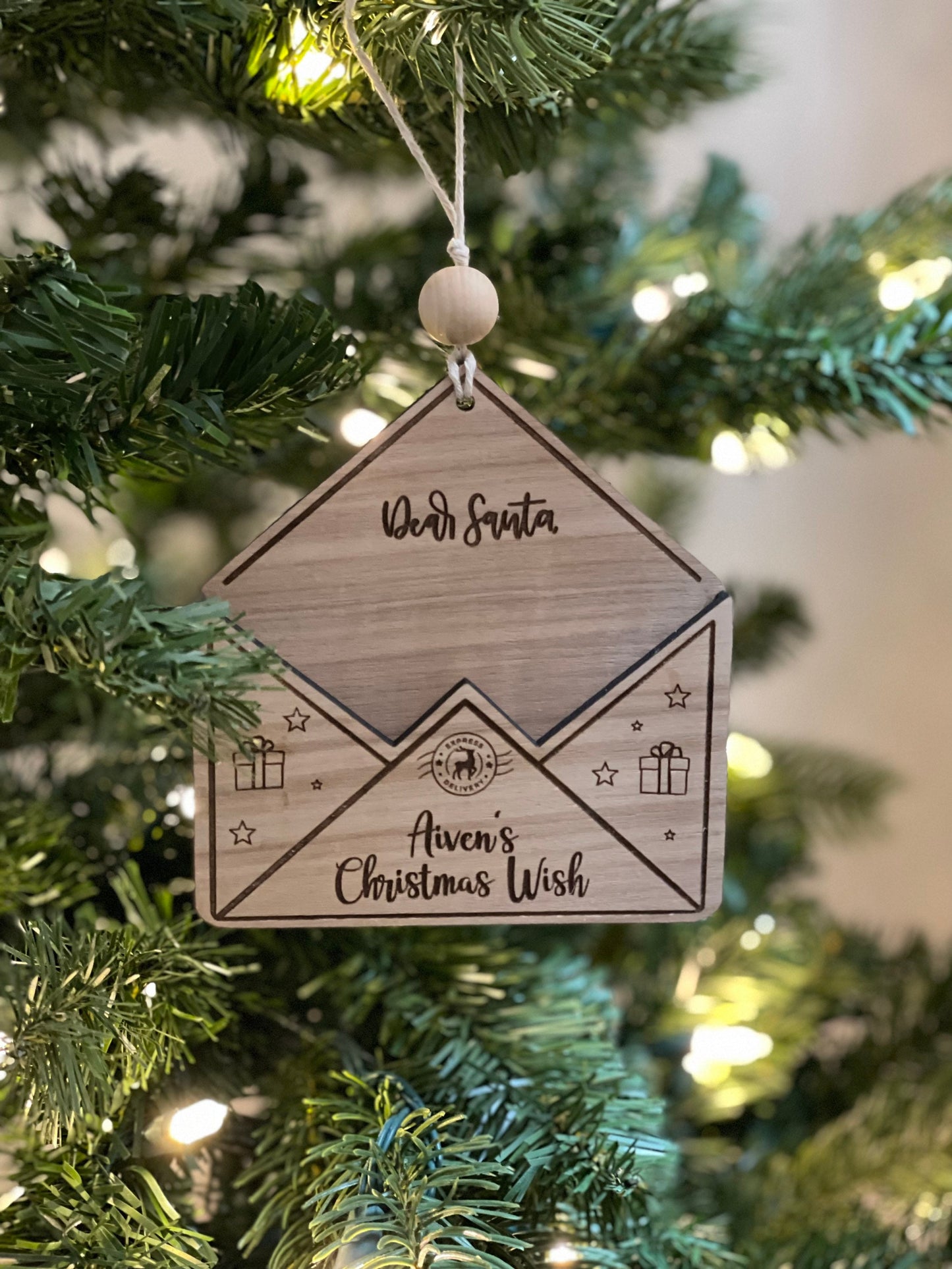 Christmas Wish List Ornament